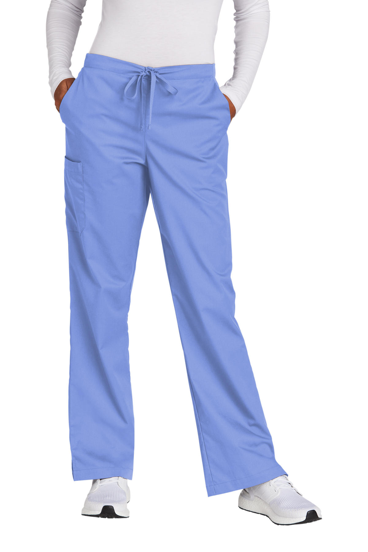 WonderWink® Women's Petite WorkFlex™ Flare Leg Cargo Pant
