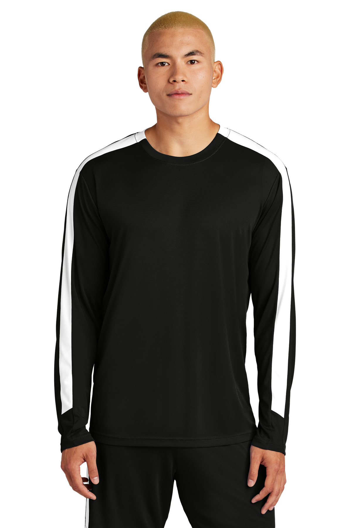 Sport-Tek Competitor United Long Sleeve Crew Shirt