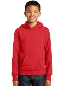 Port & Company® Youth Fan Favorite™ Fleece Pullover Hooded Sweatshirt