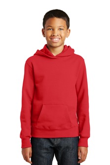 Port & Company® Youth Fan Favorite™ Fleece Pullover Hooded Sweatshirt