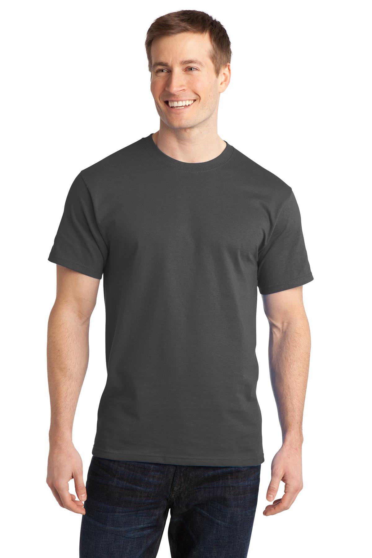 Port & Company® Men's Ring Spun Cotton Tee