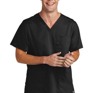 WonderWink Men's Premiere Flex™ V-Neck Top