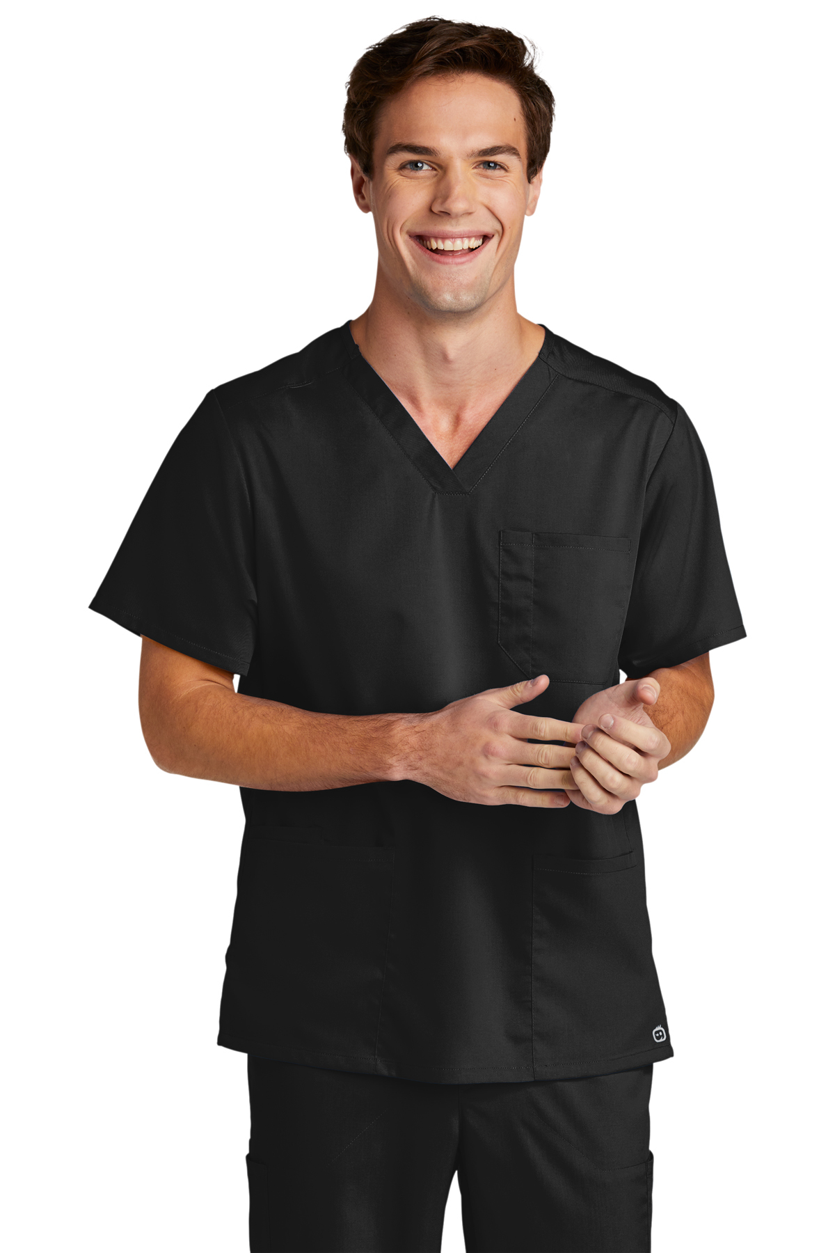 WonderWink Men's Premiere Flex™ V-Neck Top