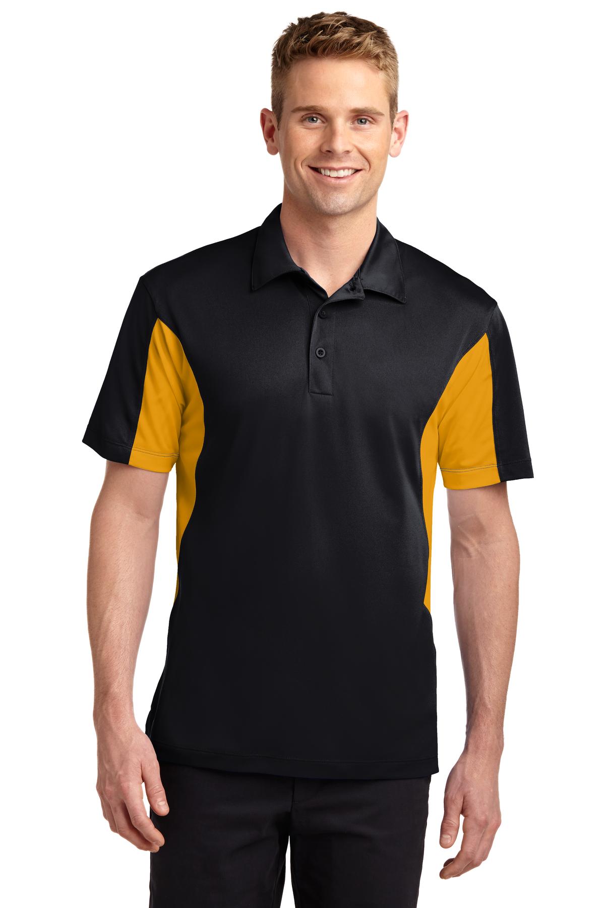 Sport-Tek® Side Blocked Micropique Sport-Wick® Polo Shirt