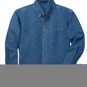 Port Authority® Long Sleeve Heavyweight Denim Shirt
