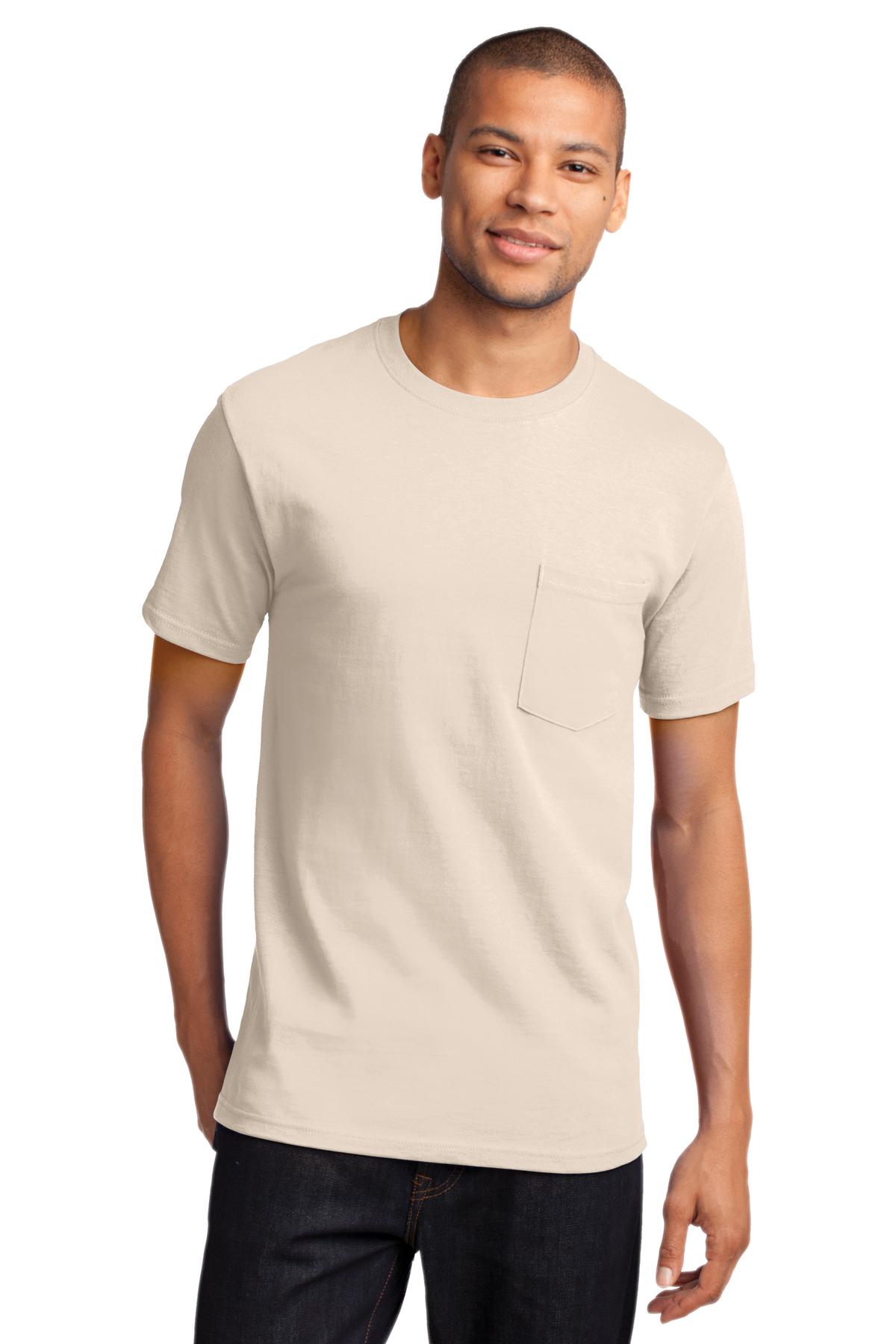 Port & Company® Men's Tall Essential Pocket Tee