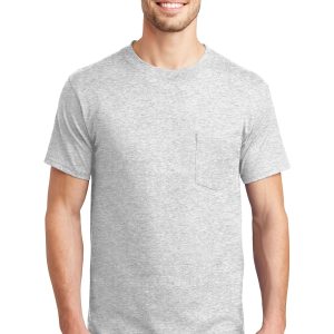 Hanes® Beefy-T® 100% Cotton T-Shirt w/Pocket