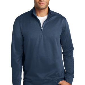 Port & Company® Men's Performance Fleece 1/4-Zip Pullover Sweatshirt