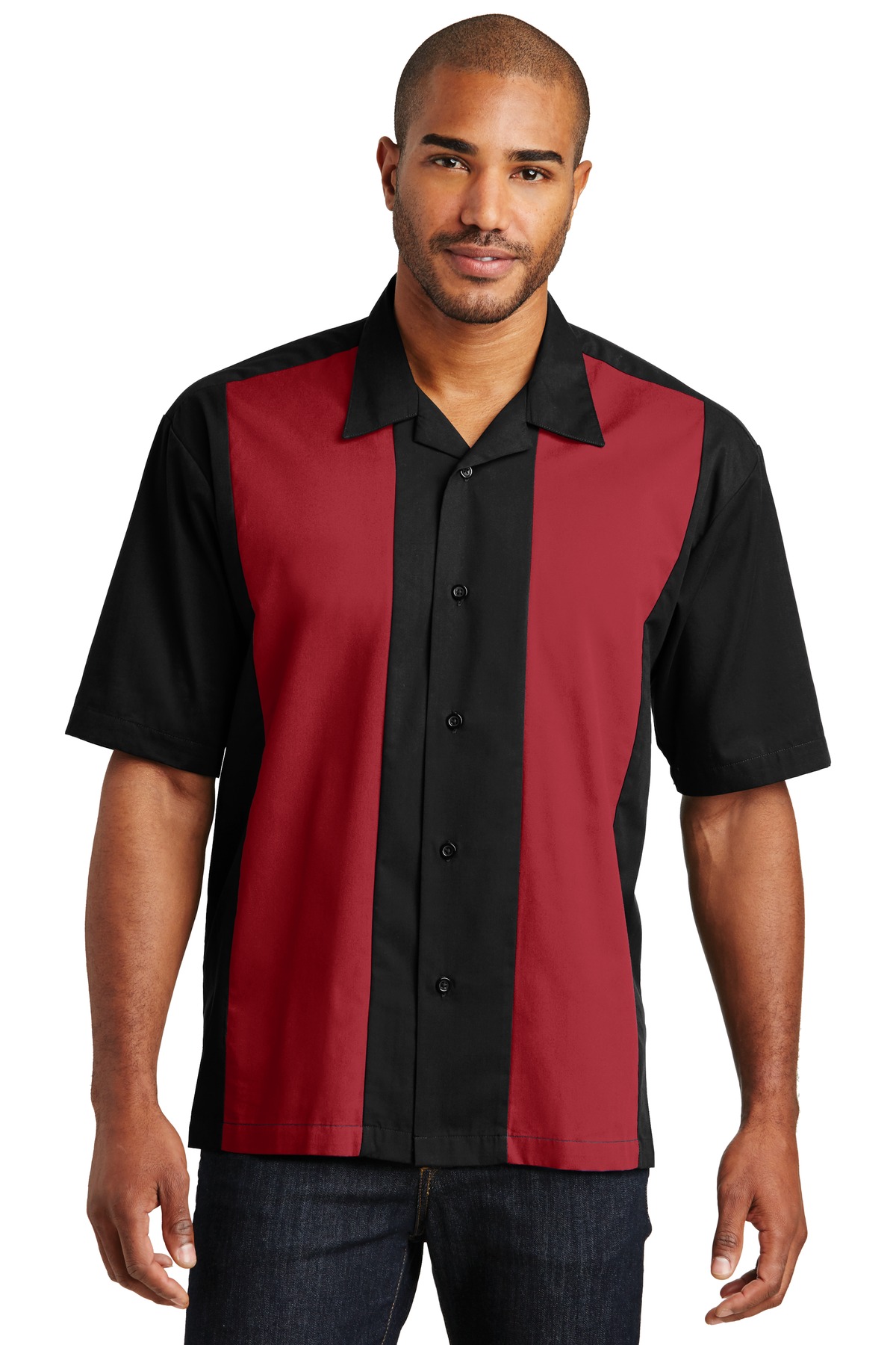 Black/Red Blank