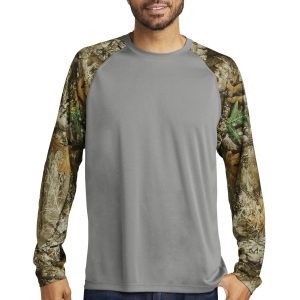 Russell Outdoors™ Realtree® Colorblock Performance Long Sleeve Tee