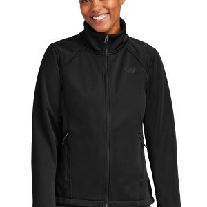 The North Face® Ladies Face Chest Logo Ridgewall Soft Shell Jacket