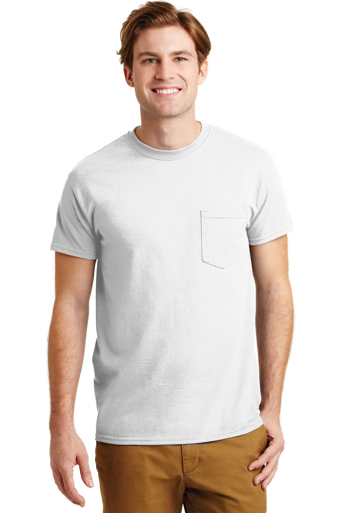 Gildan® Men's DryBlend® 50 Cotton/50 Poly Pocket T-Shirt