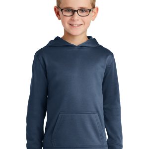 Port & Company® Youth Performance Fleece Pullover Hooded Sweatshirt