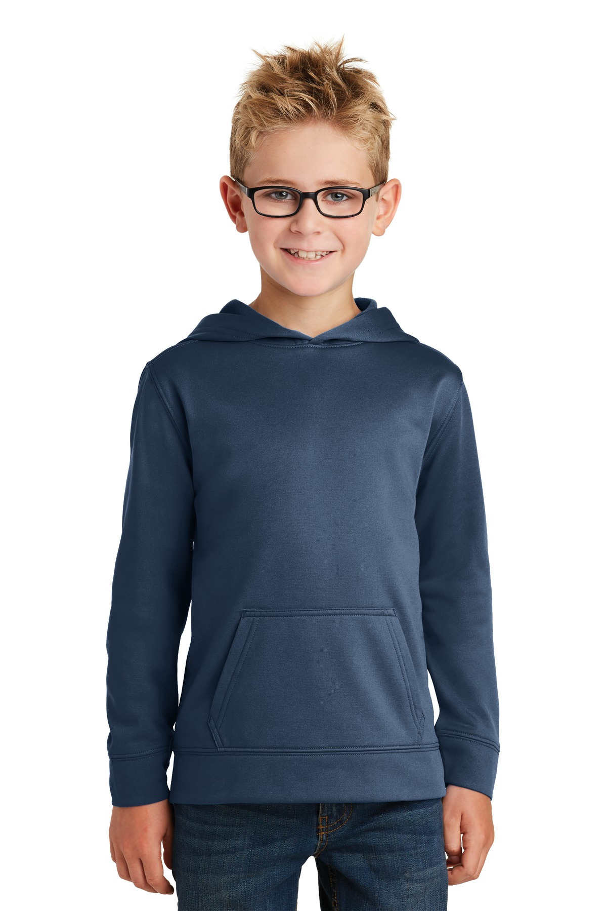 Port & Company® Youth Performance Fleece Pullover Hooded Sweatshirt