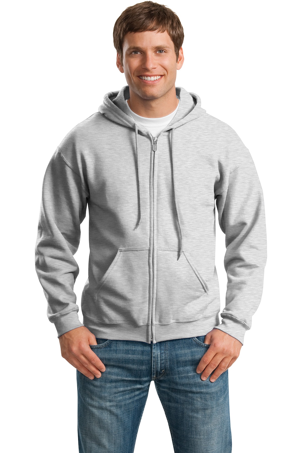 Gildan® Men's Heavy Blend™ Full-Zip Hooded Sweatshirt