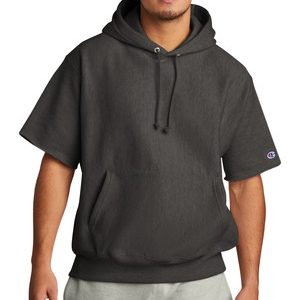 Champion® Reverse Weave® Short Sleeve Hooded Sweatshirt