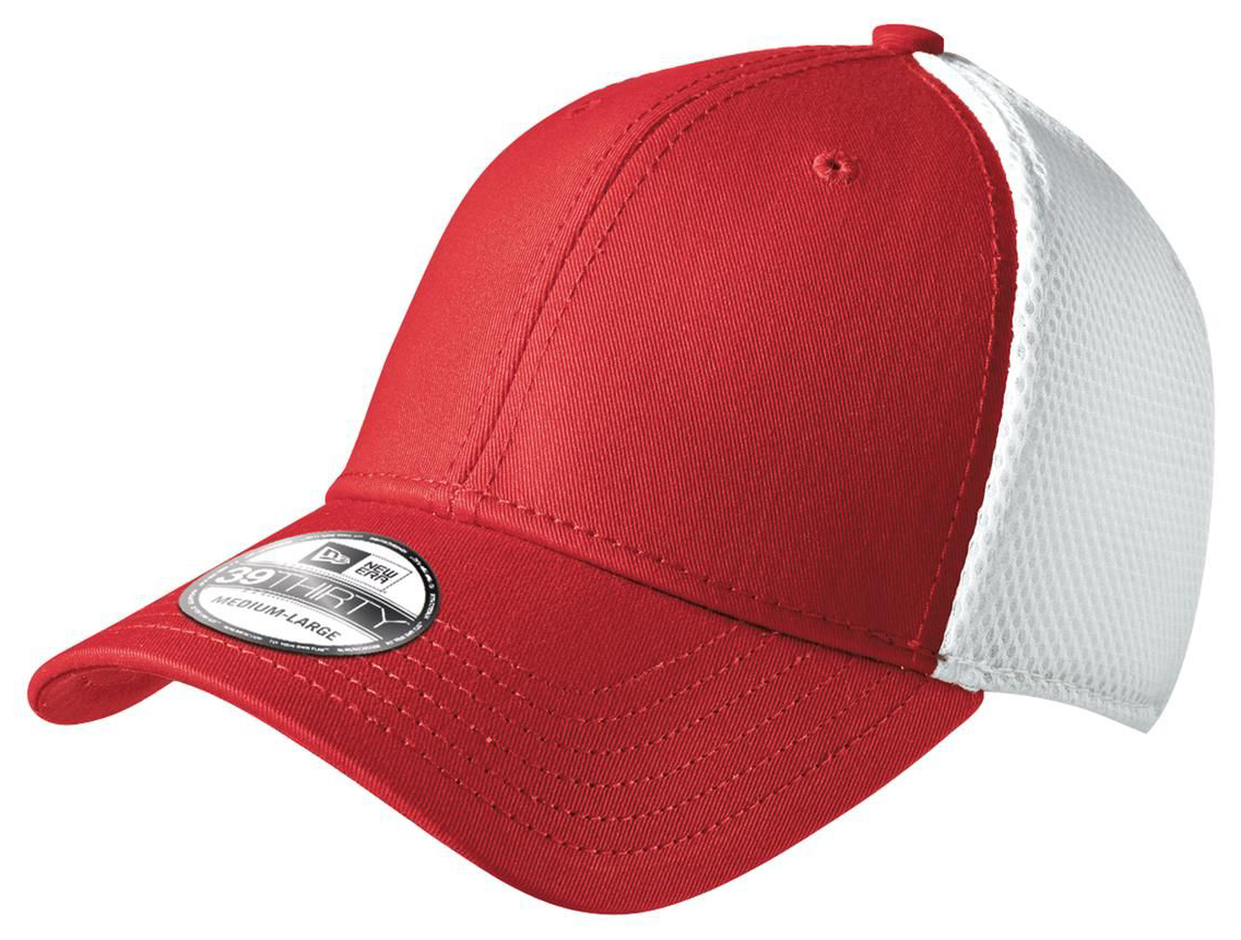 Scarlet Red/White Blank