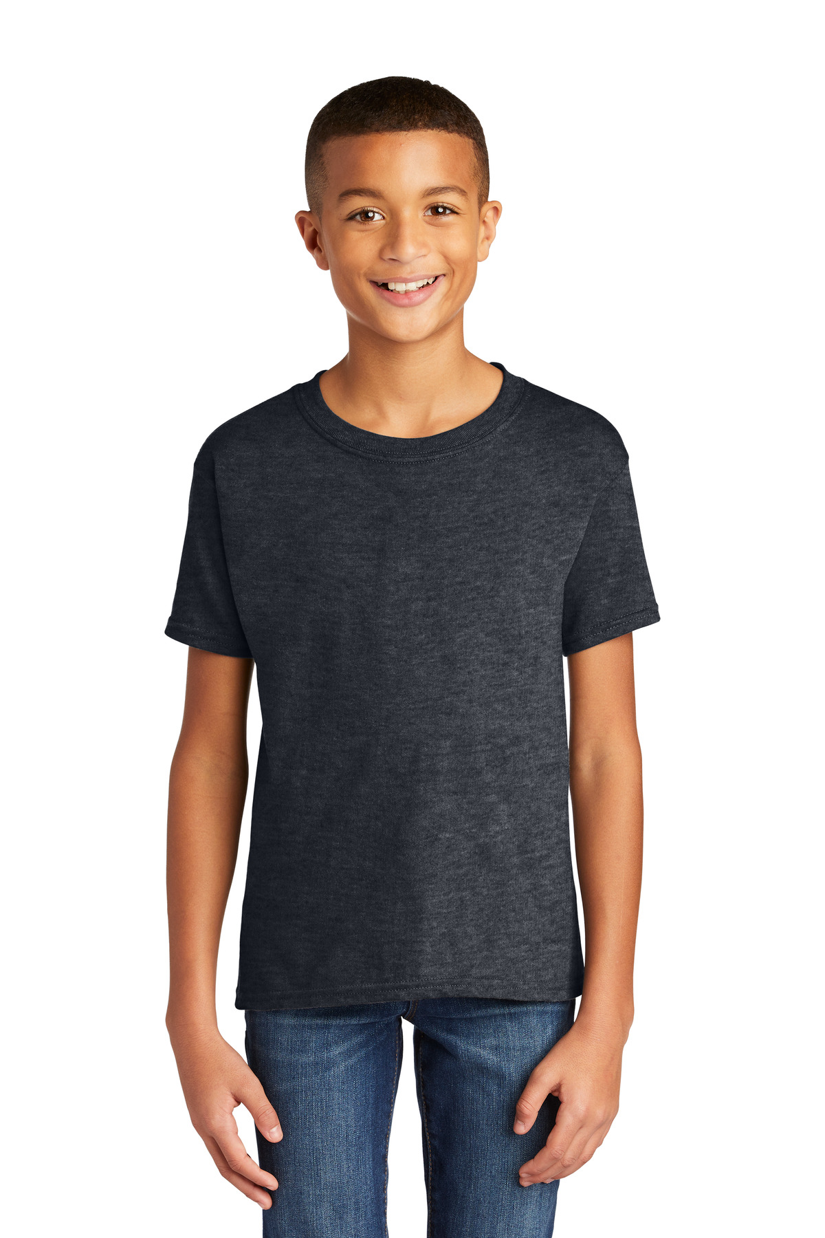 Dark Heather Gray Blank