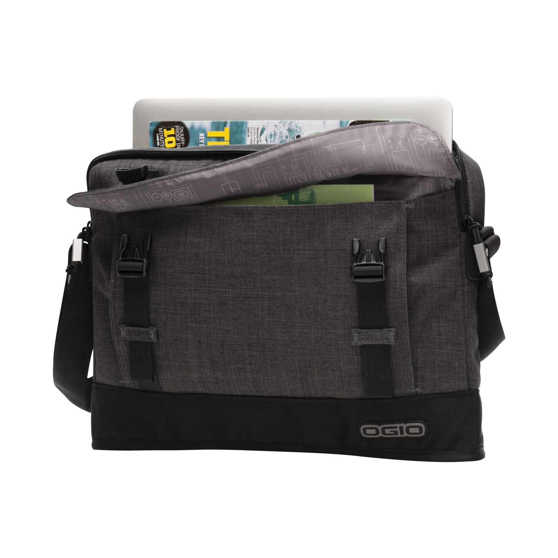Open Heather Gray Blank