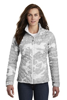 TNF White Woodchip Print Blank