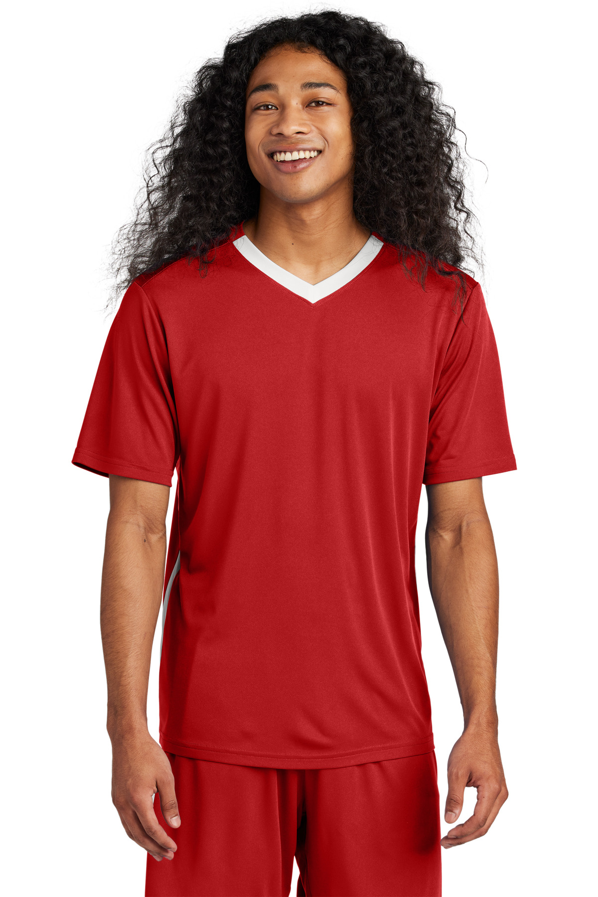 Deep Red/White Blank