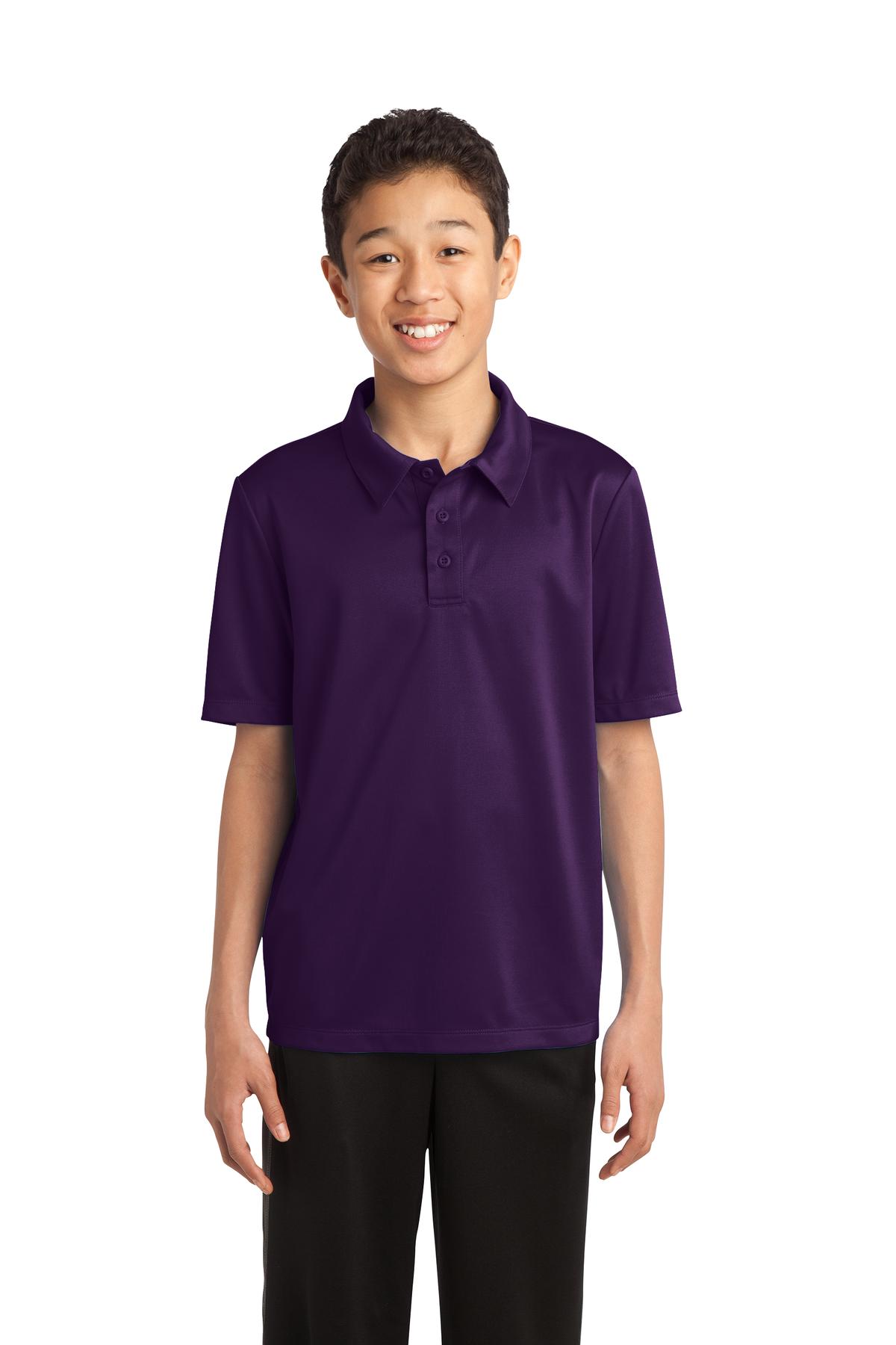 Youth Port Authority® Silk Touch™ Performance Polo Shirt