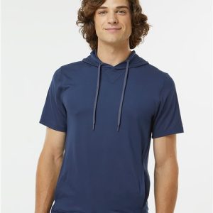 Holloway® Eco Revive™ Ventura Soft Knit Short Sleeve Hoodie