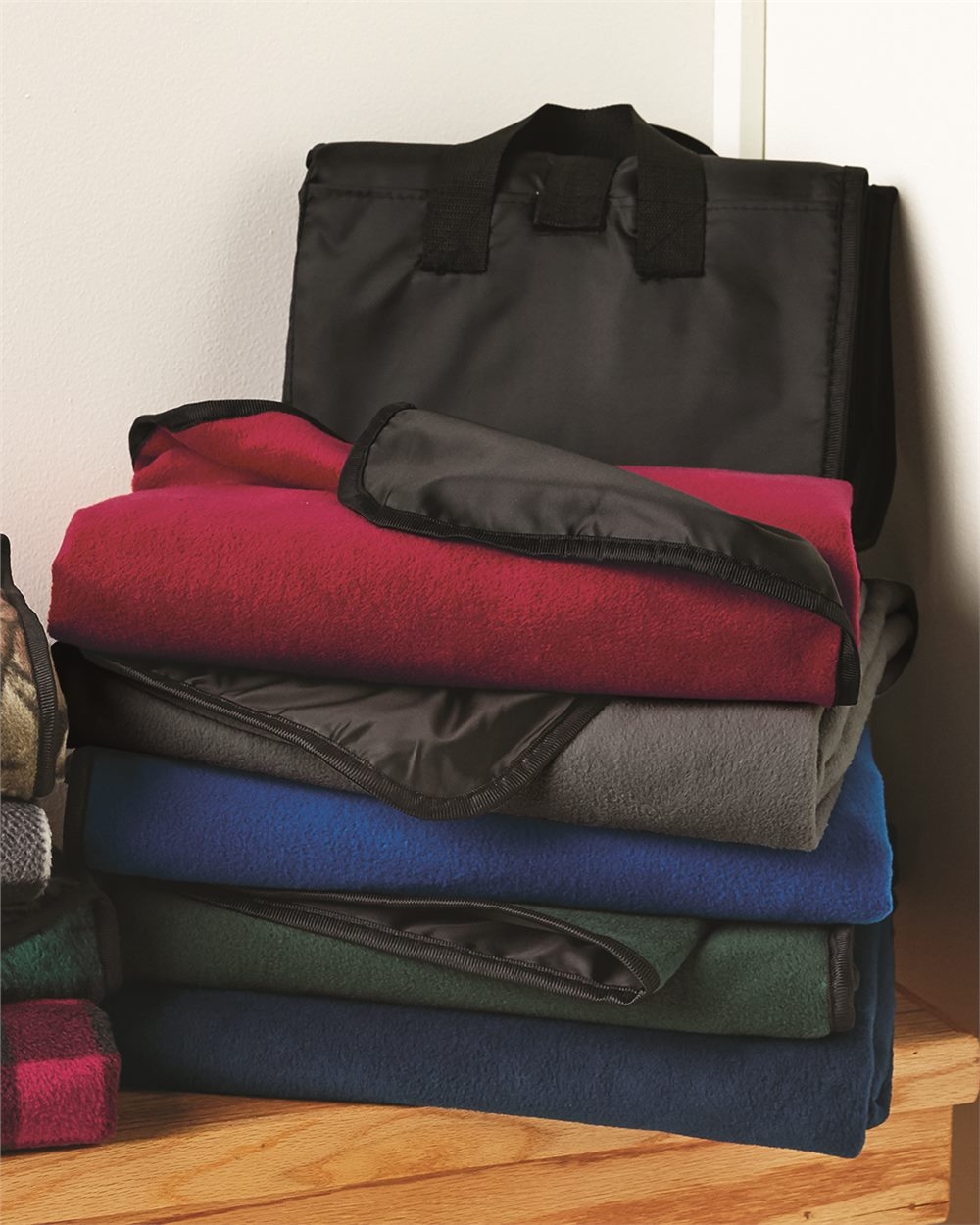 Alpine Fleece Polyester/Nylon Picnic Blanket