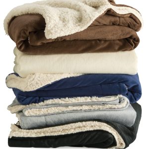 Alpine Fleece Micro Mink Sherpa Blanket