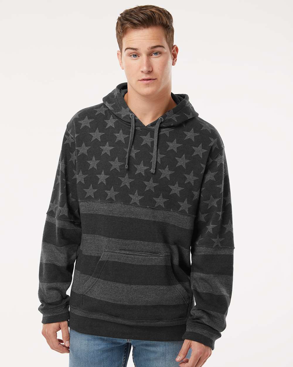 Black Stars & Stripes Blank