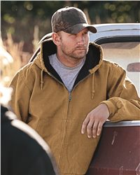 Dri Duck® Cheyenne Hooded Boulder Cloth™ Hooded Jacket w/Tricot Quilt Lining