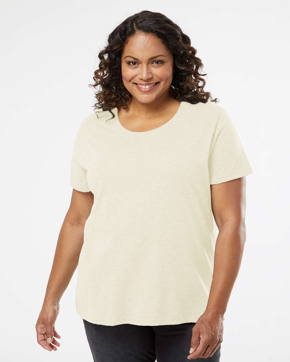 Natural Heather Beige Blank