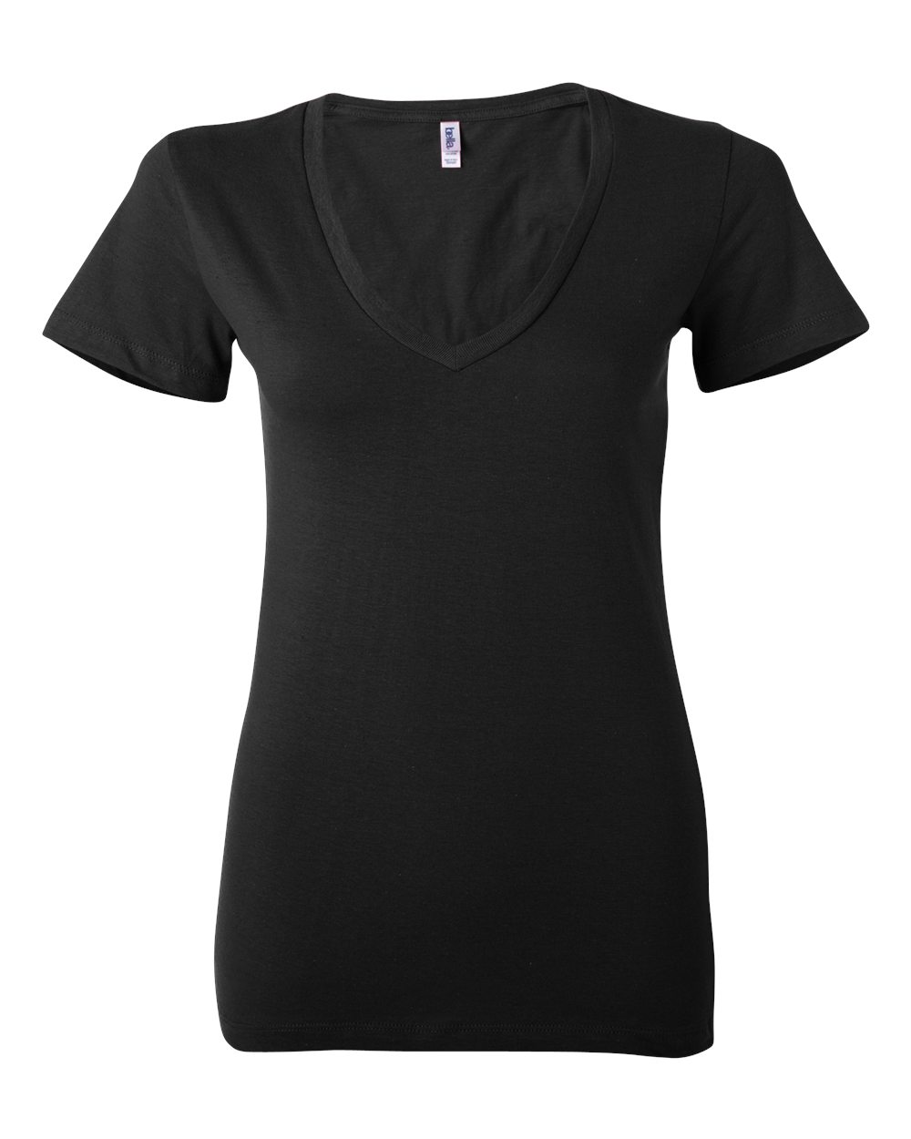 Bella+Canvas® Women's Jersey Deep V-Neck Tee