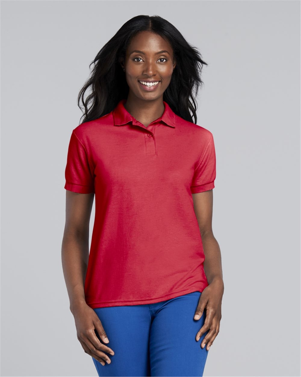Gildan® DryBlend® Women's Double Piqué Polo