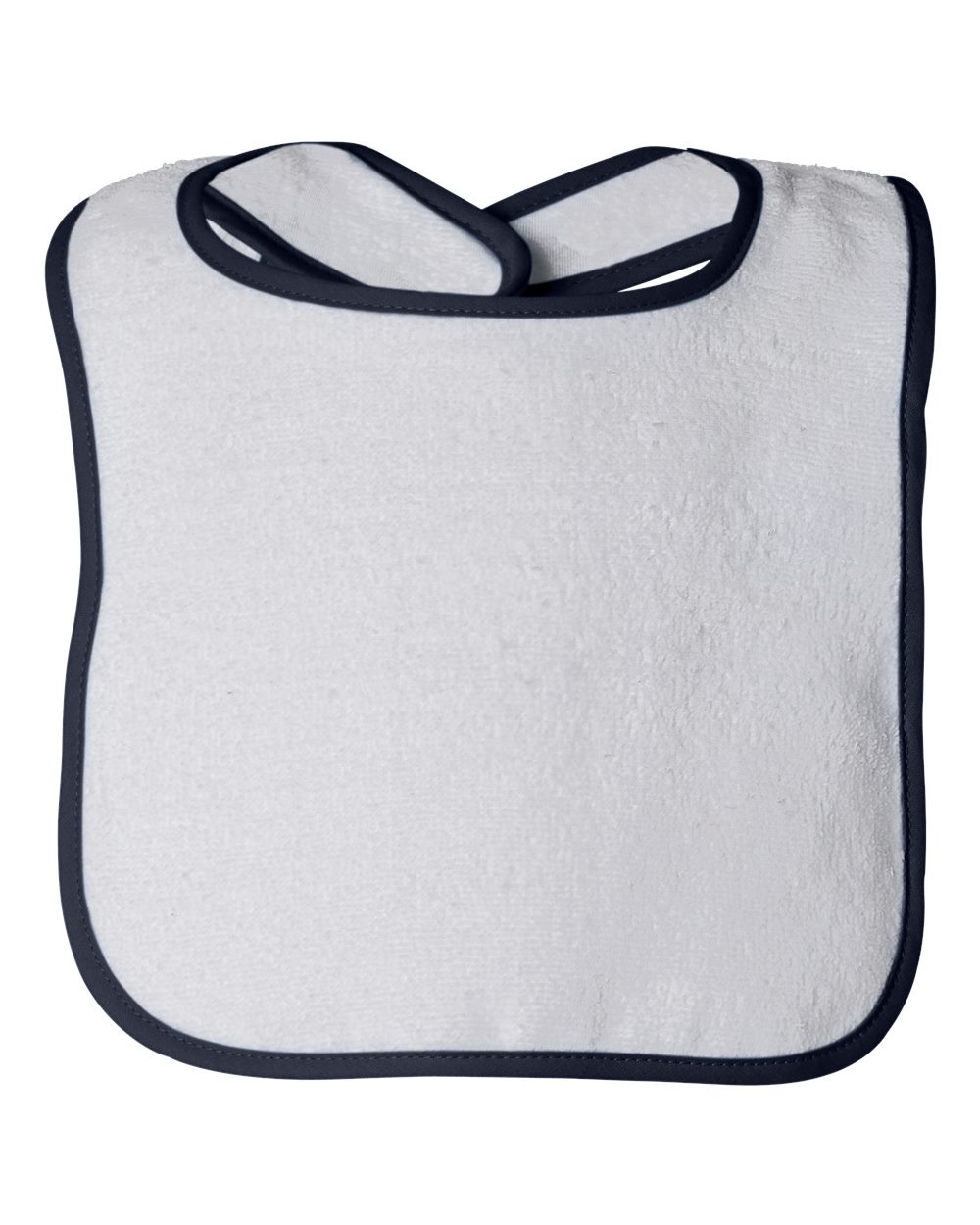 White/Navy Blue Blank