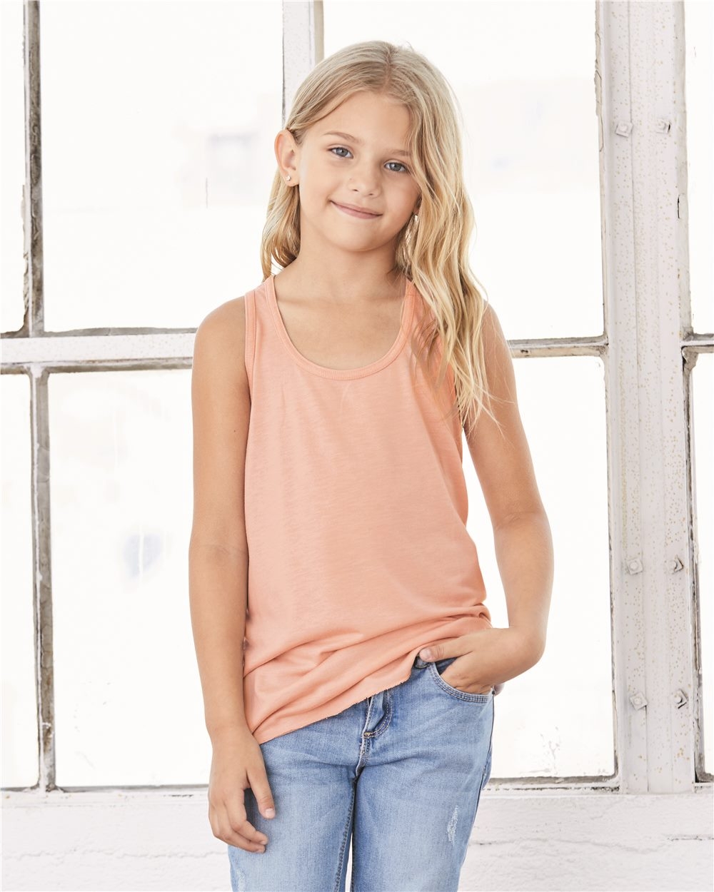 Bella+Canvas® Youth Flowy Racerback Tank Top