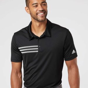 Adidas® 3-Stripes Chest Polo