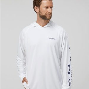 Columbia PFG Terminal™ Tackle Hooded Long Sleeve Shirt