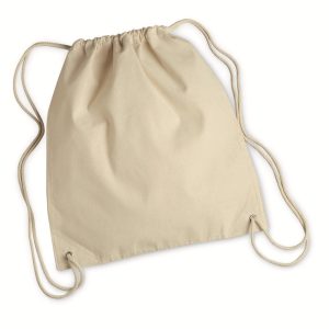 Liberty Bags Canvas Drawstring Backpack