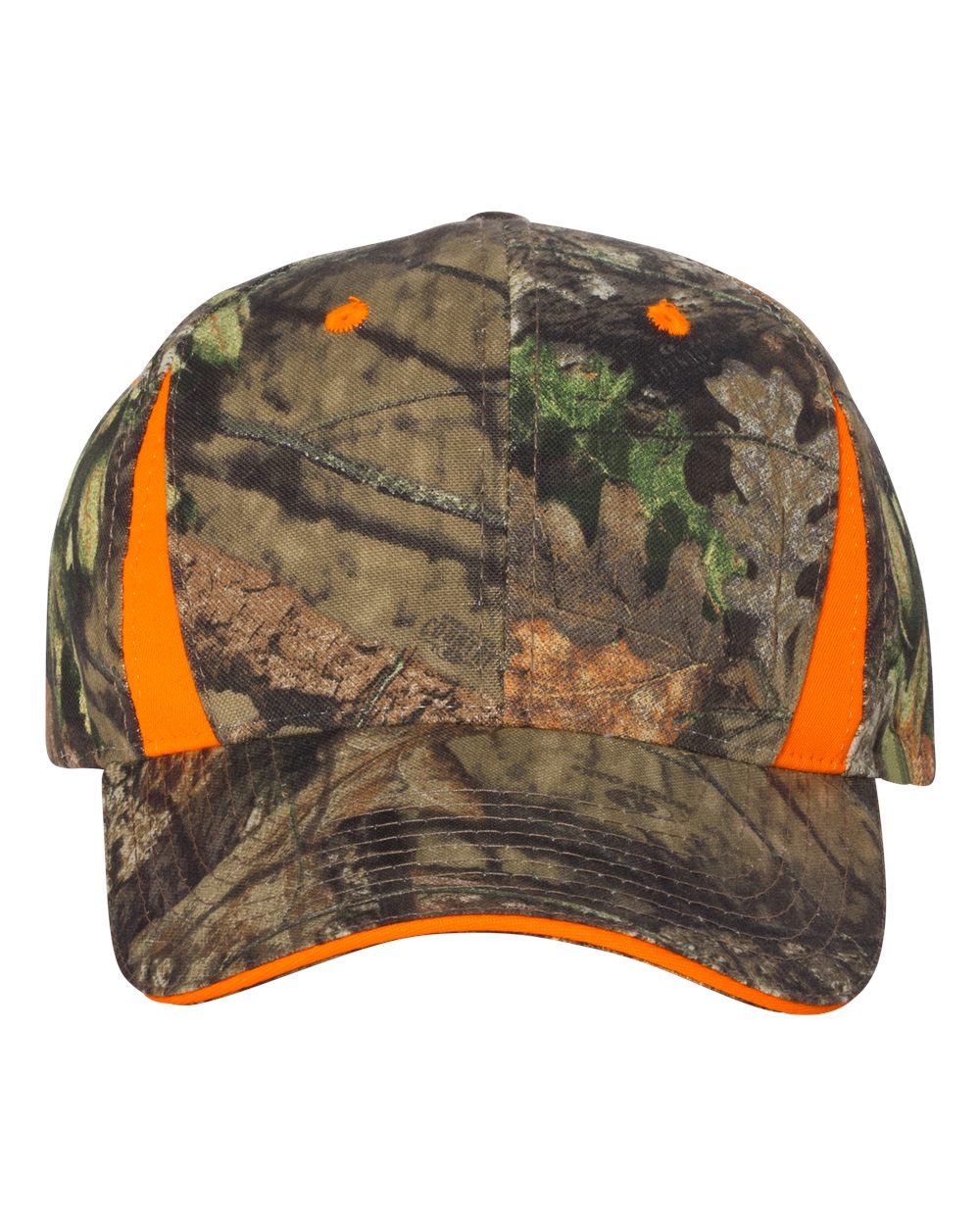 Outdoor Cap® Camouflage w/Hi-Vis Trim Cap