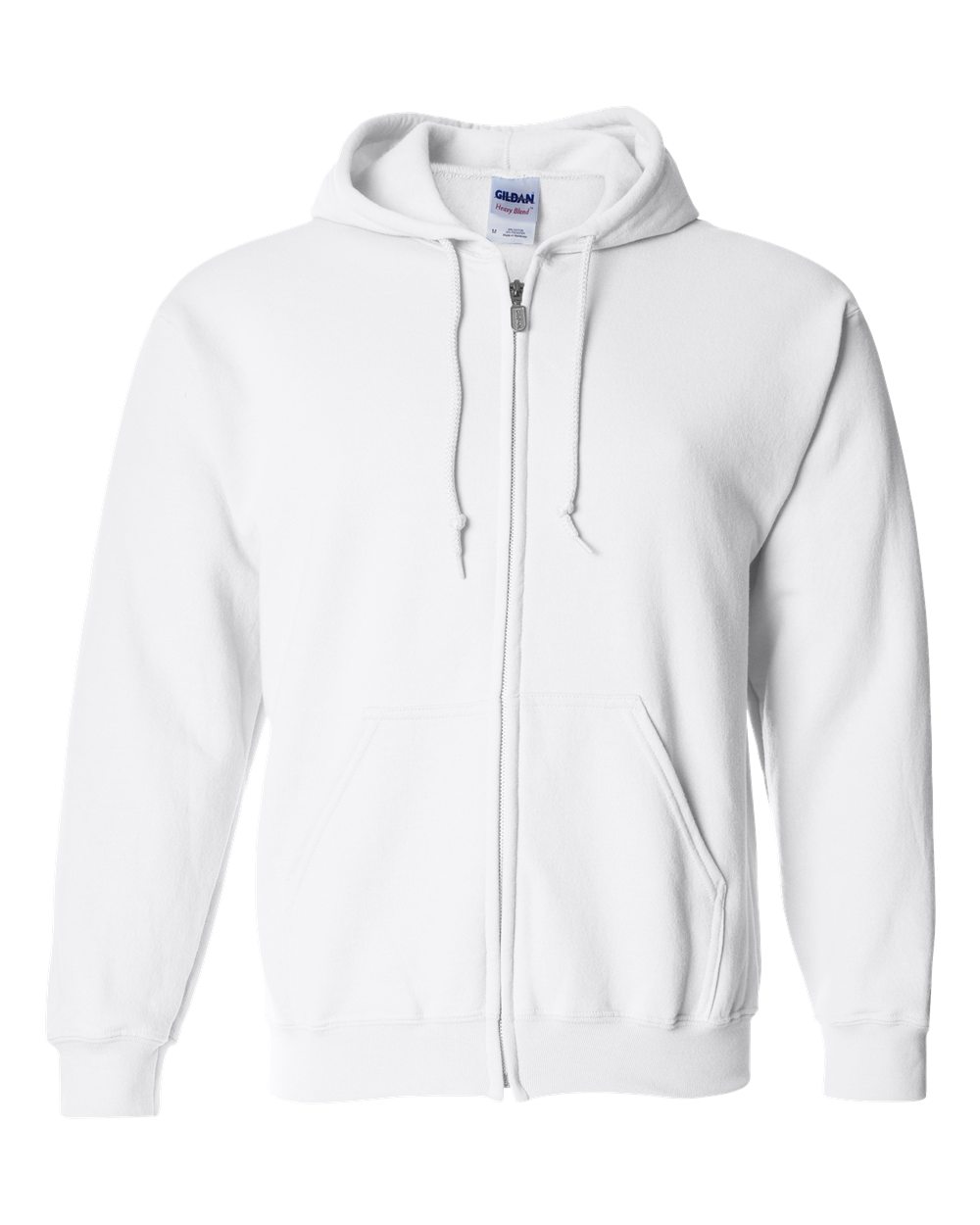 White Blank Front