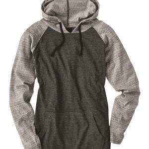 Burnside® Yarn-Dyed Hooded Raglan T-Shirt