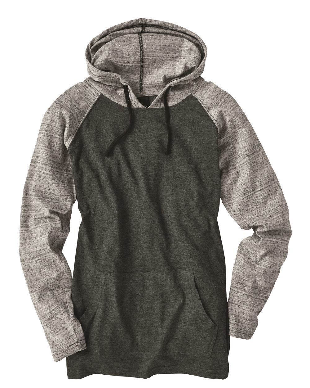 Burnside® Yarn-Dyed Hooded Raglan T-Shirt