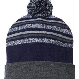 Cap America® USA-Made Striped Beanie