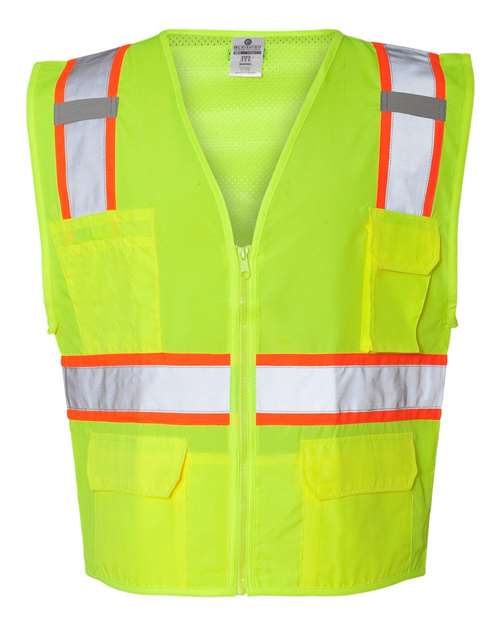 Kishigo® Ultra-Cool™ Solid Front Vest w/Mesh Back