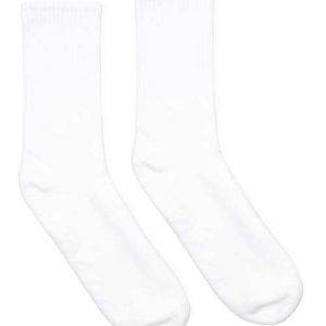SOCCO USA-Made Solid Crew Socks
