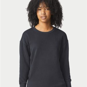 Comfort Colors Garment-Dyed Lightweight Fleece Crewneck Sweatshirt