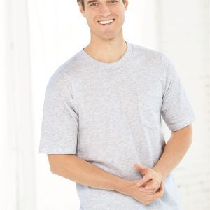 Bayside™ USA-Made Short Sleeve T-Shirt w/Pocket