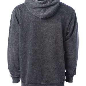 Independent Trading Co Unisex Midweight Mineral Wash Hooded Sweatshirt