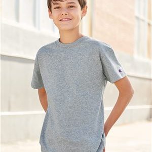 Champion® Youth Short Sleeve Tagless T-Shirt